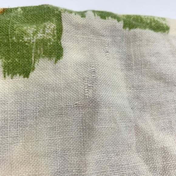 Set of Two 1950-60s Cowboy Western Rodeo Pillow Cases Fabric Horse Steer w/ Flaw - Picture 7 of 9